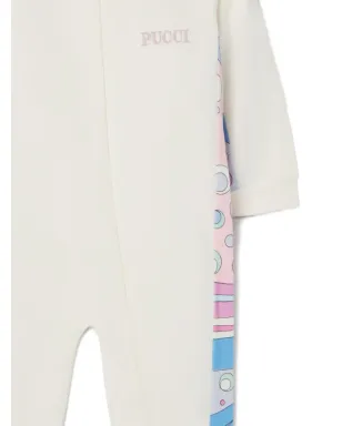 PUCCI Junior Fontane-print ジップアップ ロンパースセット - サムネイル3