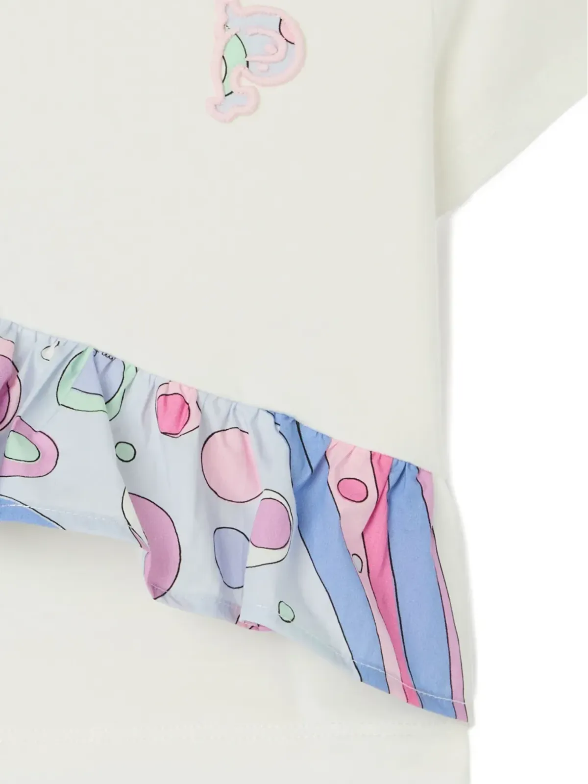 PUCCI Junior ラッフルディテール Tシャツ - 画像3