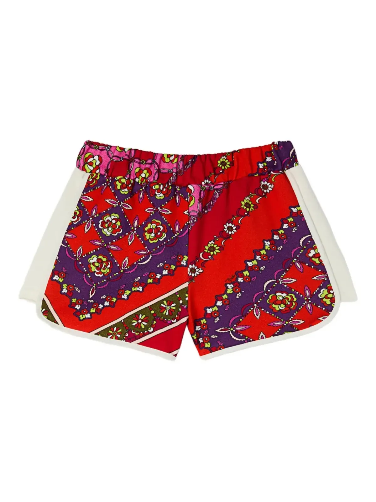 PUCCI Junior フェスタ柄ショーツ - レッド - 画像1