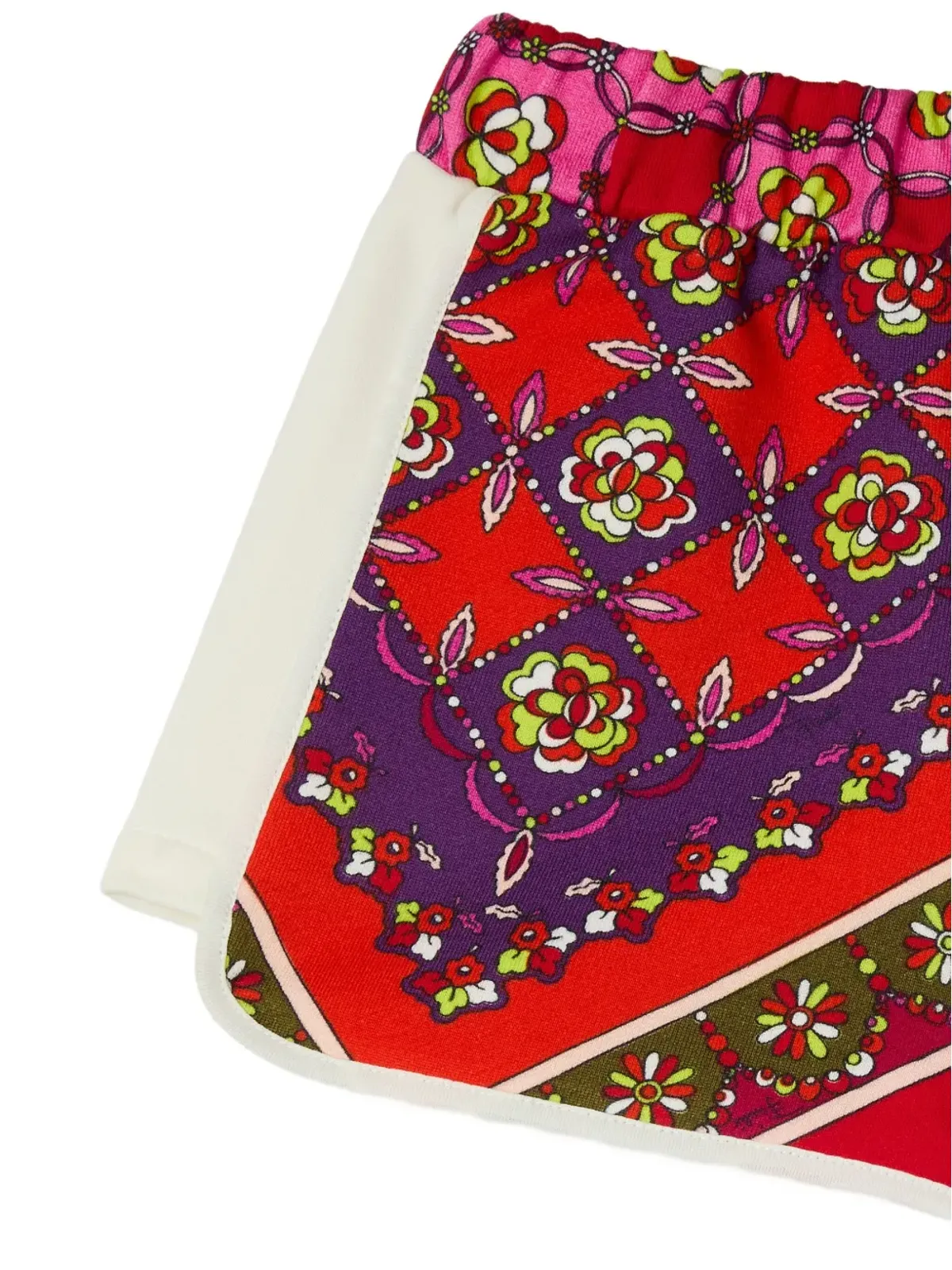 PUCCI Junior フェスタ柄ショーツ - レッド - 画像2