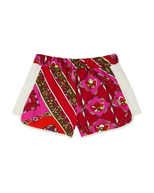 PUCCI Junior フェスタ柄ショーツ - レッド - サムネイル3