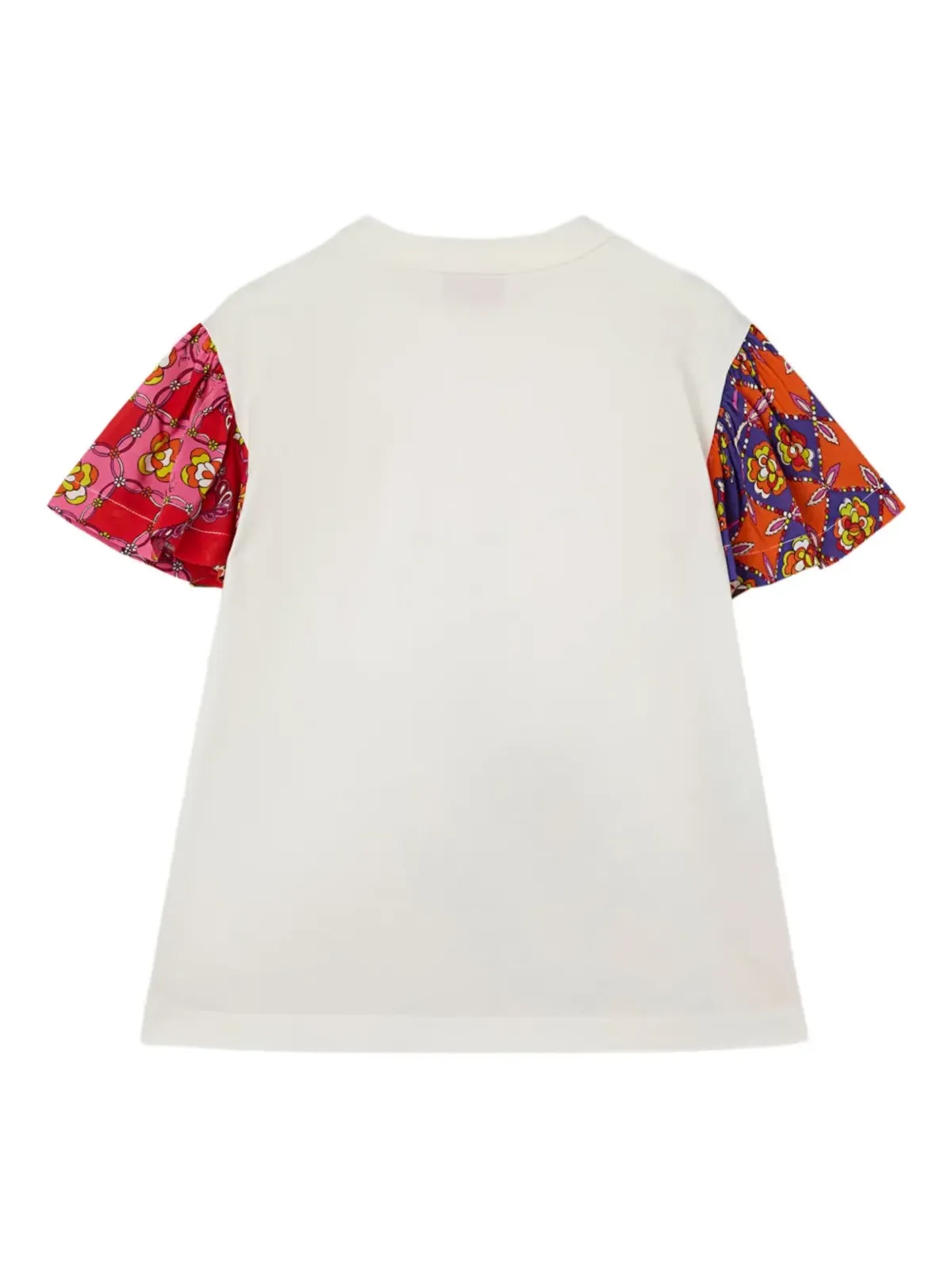 PUCCI Junior パッチワーク花柄プリントTシャツ - 画像2