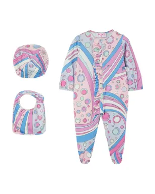PUCCI Junior Fontaneプリント パジャマセット - サムネイル1