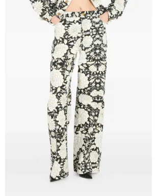 Roberto Cavalli 花柄プリントデニムパンツ - サムネイル3