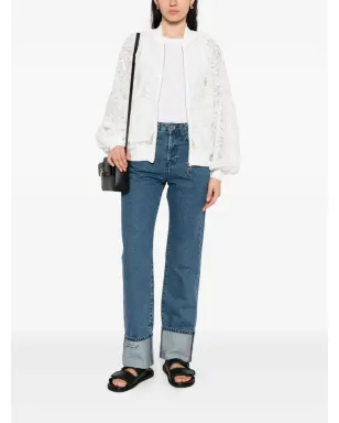 Karl Lagerfeld フローラルレース ボンバージャケット - サムネイル2
