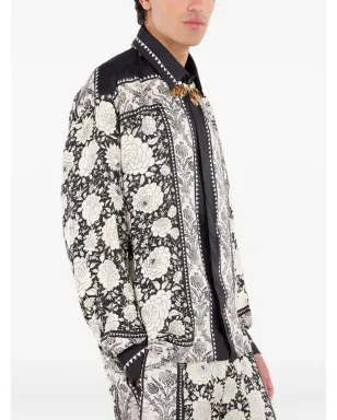 Roberto Cavalli 花柄プリントのシルクシャツ - サムネイル5