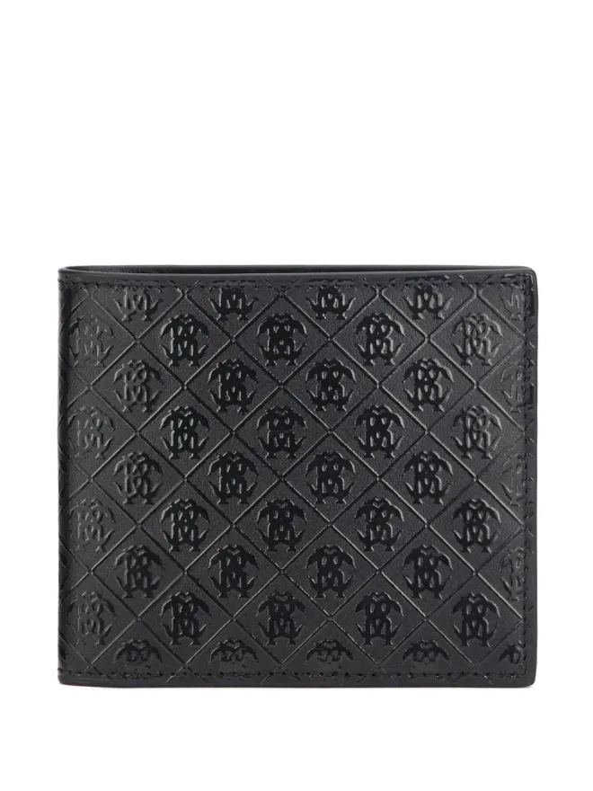 Roberto Cavalli Roberto Cavalli モノグラムエンボス 二つ折りウォレットの商品画像