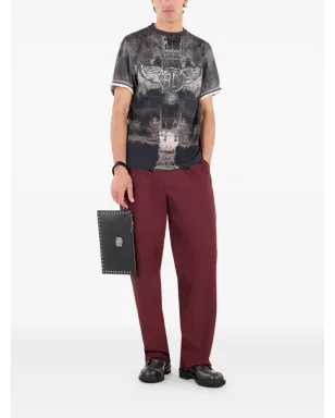 Roberto Cavalli 翼のモノグラムプリント Tシャツ - サムネイル2