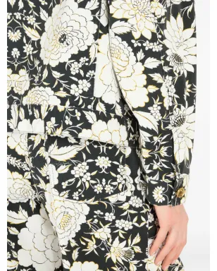 Roberto Cavalli 花柄プリントデニムジャケット - サムネイル5