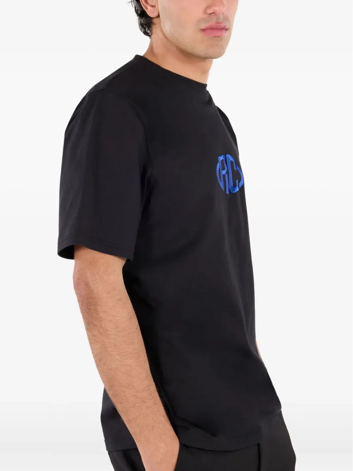 Roberto Cavalli 刺繍ロゴ入りTシャツ - 画像5