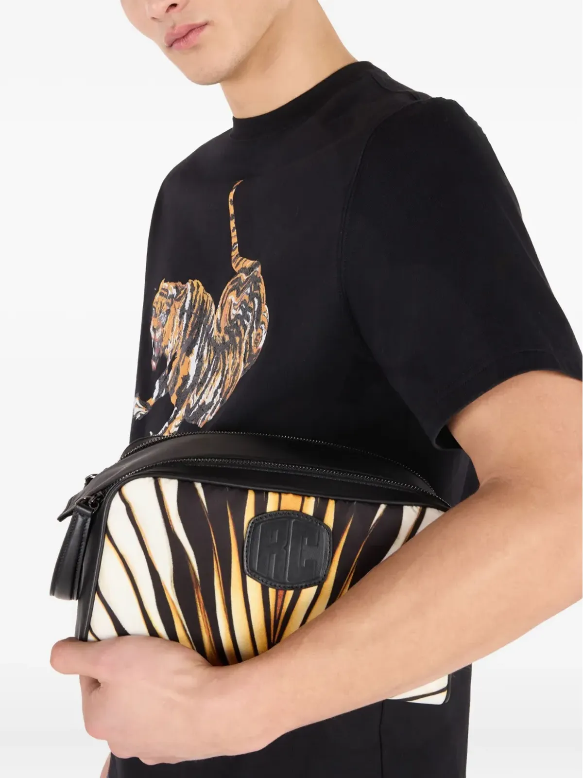 Roberto Cavalli Ray Of Gold 洗面用バッグ - 画像2