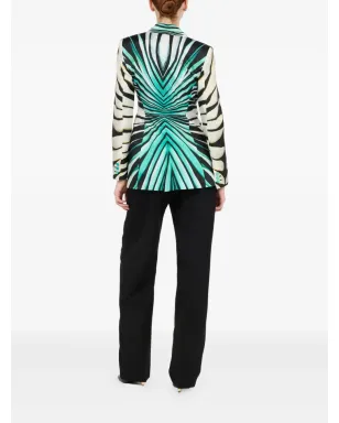 Roberto Cavalli プリントブレザー - サムネイル4