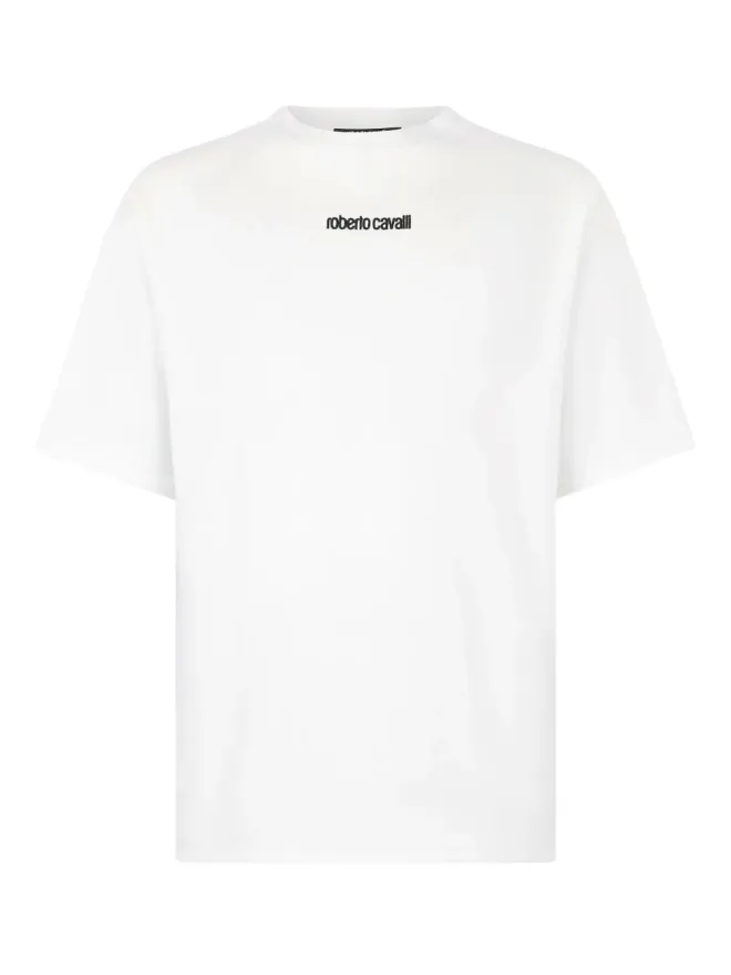 Roberto Cavalli Roberto Cavalli ロゴディテール Tシャツの商品画像