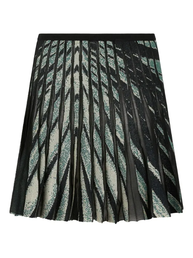 Roberto Cavalli Roberto Cavalli プリーツミニスカートの商品画像