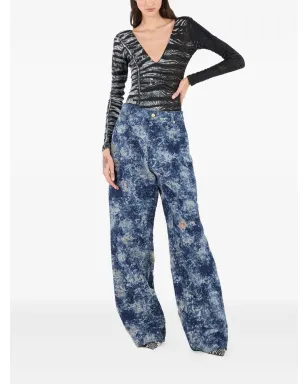 Roberto Cavalli loose-fit jeans - Blue - サムネイル2