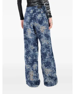 Roberto Cavalli loose-fit jeans - Blue - サムネイル4