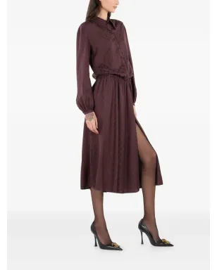 Roberto Cavalli シルクシャツドレス - サムネイル3