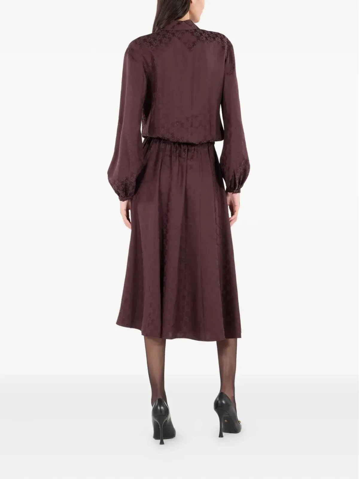 Roberto Cavalli シルクシャツドレス - 画像4