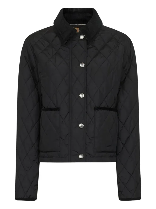 Burberry Burberry ダイヤモンドキルトジャケット - ブラックの商品画像