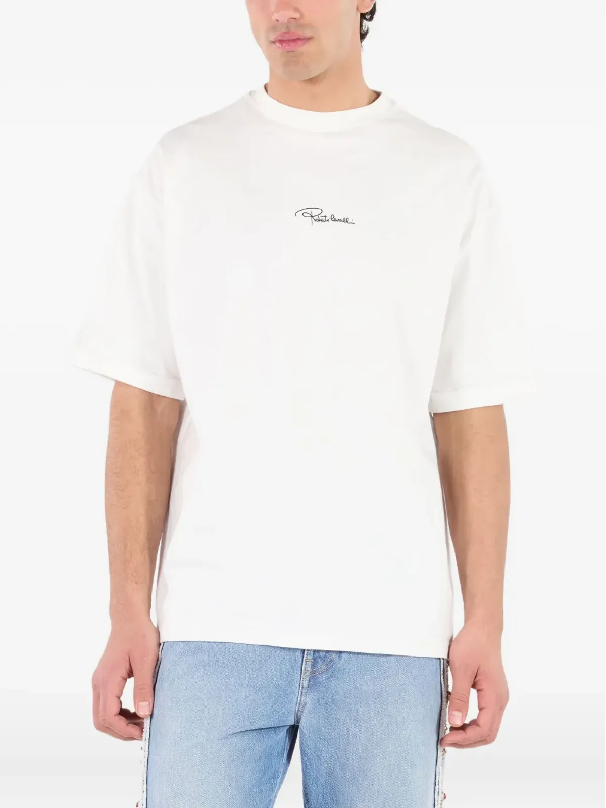 Roberto Cavalli ロゴモチーフ Tシャツ - 画像4