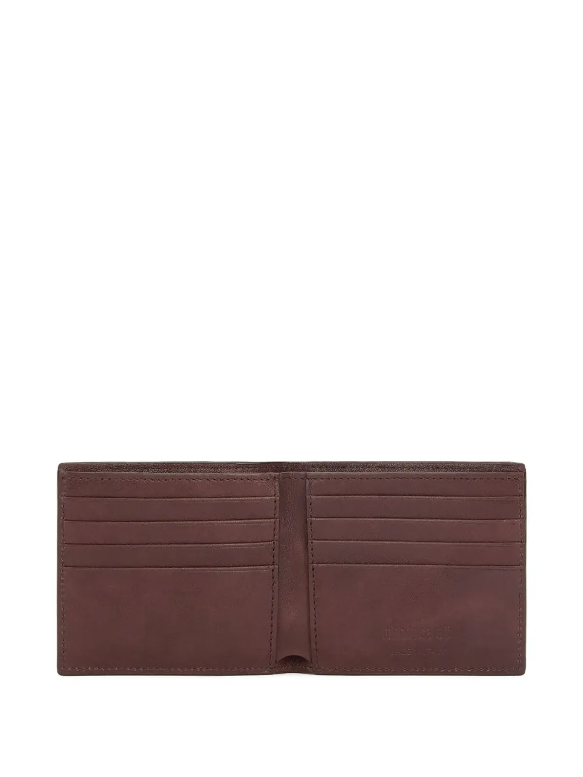 Roberto Cavalli エンボスモノグラム・レザー ウォレット - Brown - 画像3