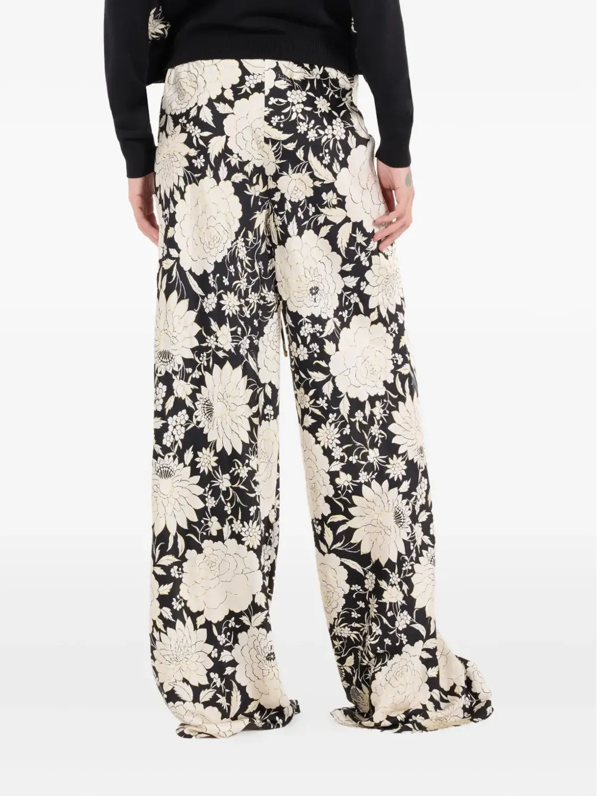 Roberto Cavalli 花柄プリントパンツ - 画像4