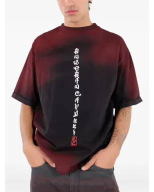 Roberto Cavalli ドラゴンプリント タイダイ風 Tシャツ - サムネイル3