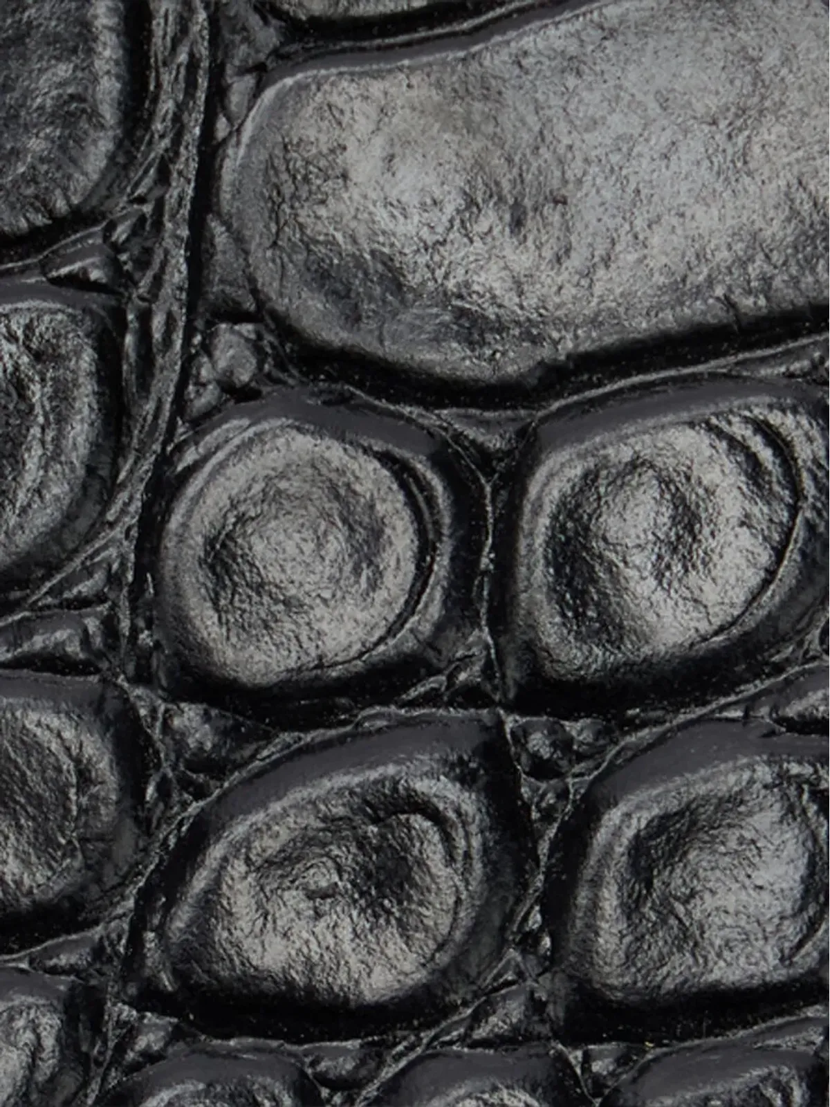 Roberto Cavalli ミラースネークモノグラム リバーシブルベルト - ブラック - 画像4