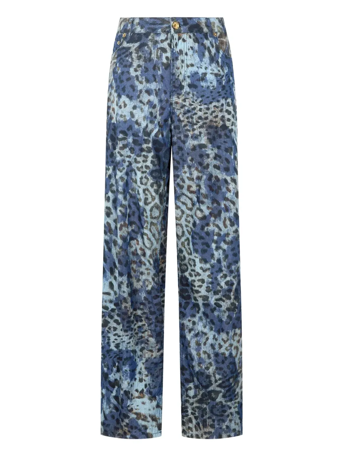 Roberto Cavalli ジャガー柄ジーンズ - 画像1