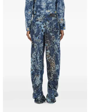 Roberto Cavalli ジャガー柄ジーンズ - サムネイル4