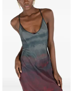 Roberto Cavalli スパゲッティストラップドレス - サムネイル5