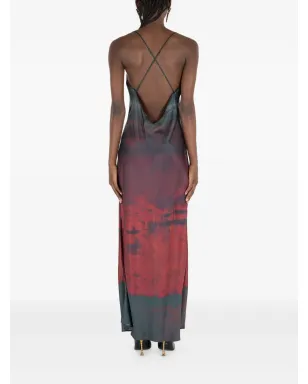 Roberto Cavalli スパゲッティストラップドレス - サムネイル4