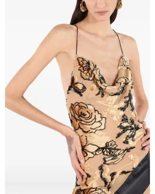 Roberto Cavalli 花柄モチーフのドレス - サムネイル5