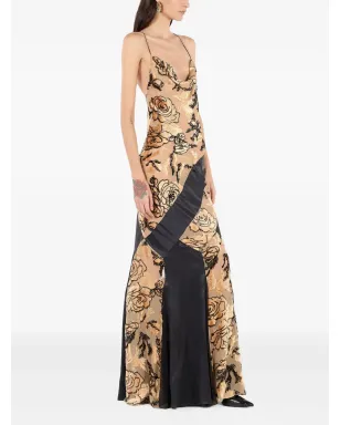 Roberto Cavalli 花柄モチーフのドレス - サムネイル3