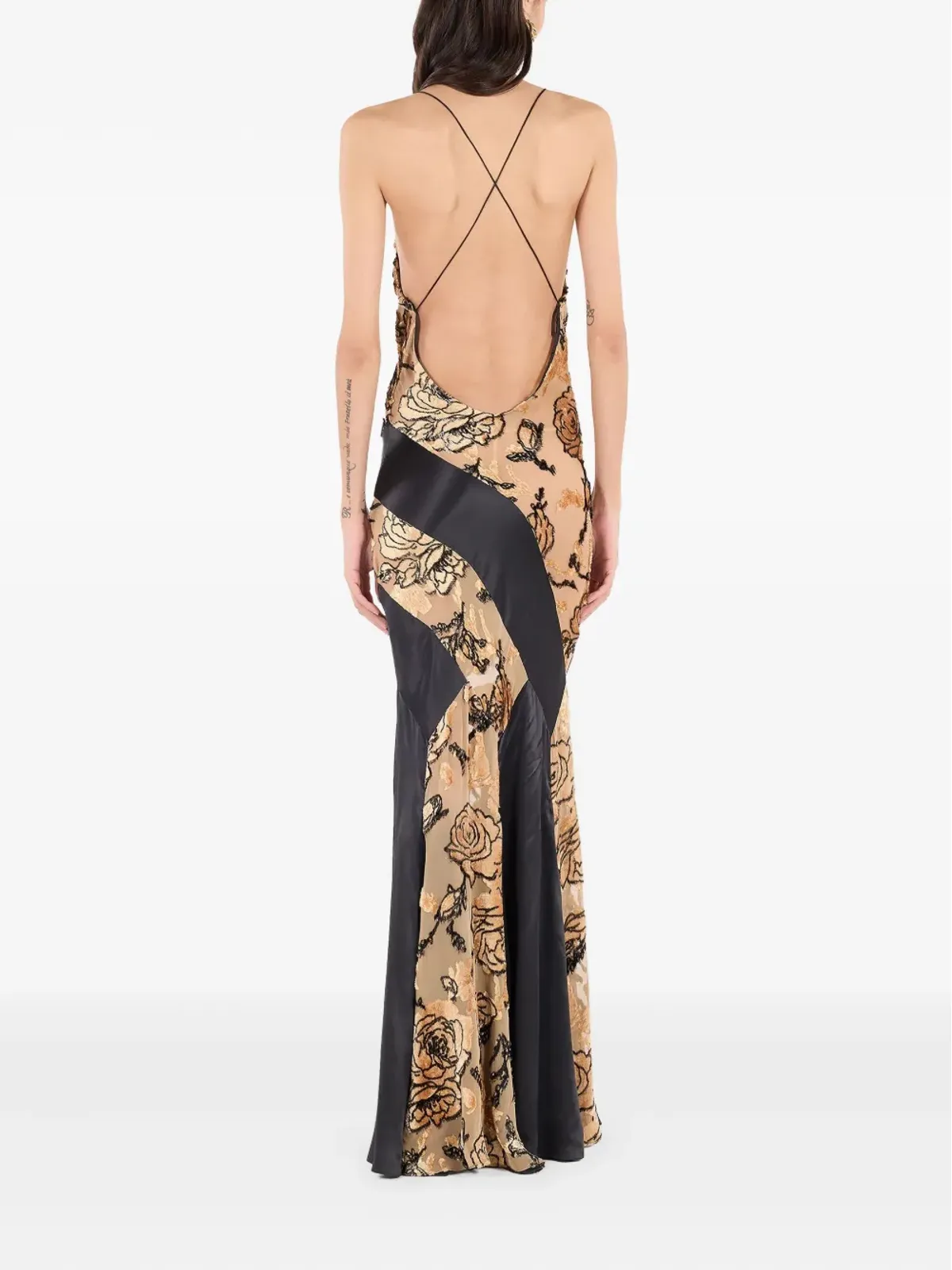 Roberto Cavalli 花柄モチーフのドレス - 画像4