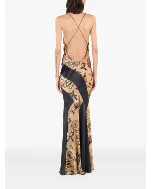 Roberto Cavalli 花柄モチーフのドレス - サムネイル4
