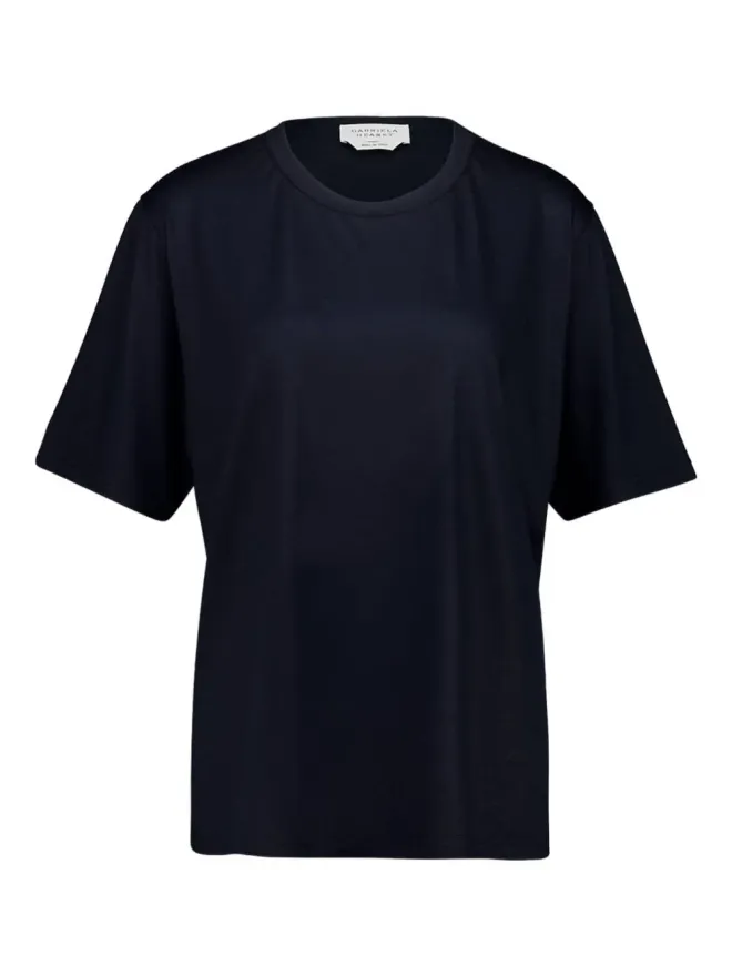 Gabriela Hearst Gabriela Hearst Kirby 半袖クルーネック カシミア Tシャツ ブルーの商品画像
