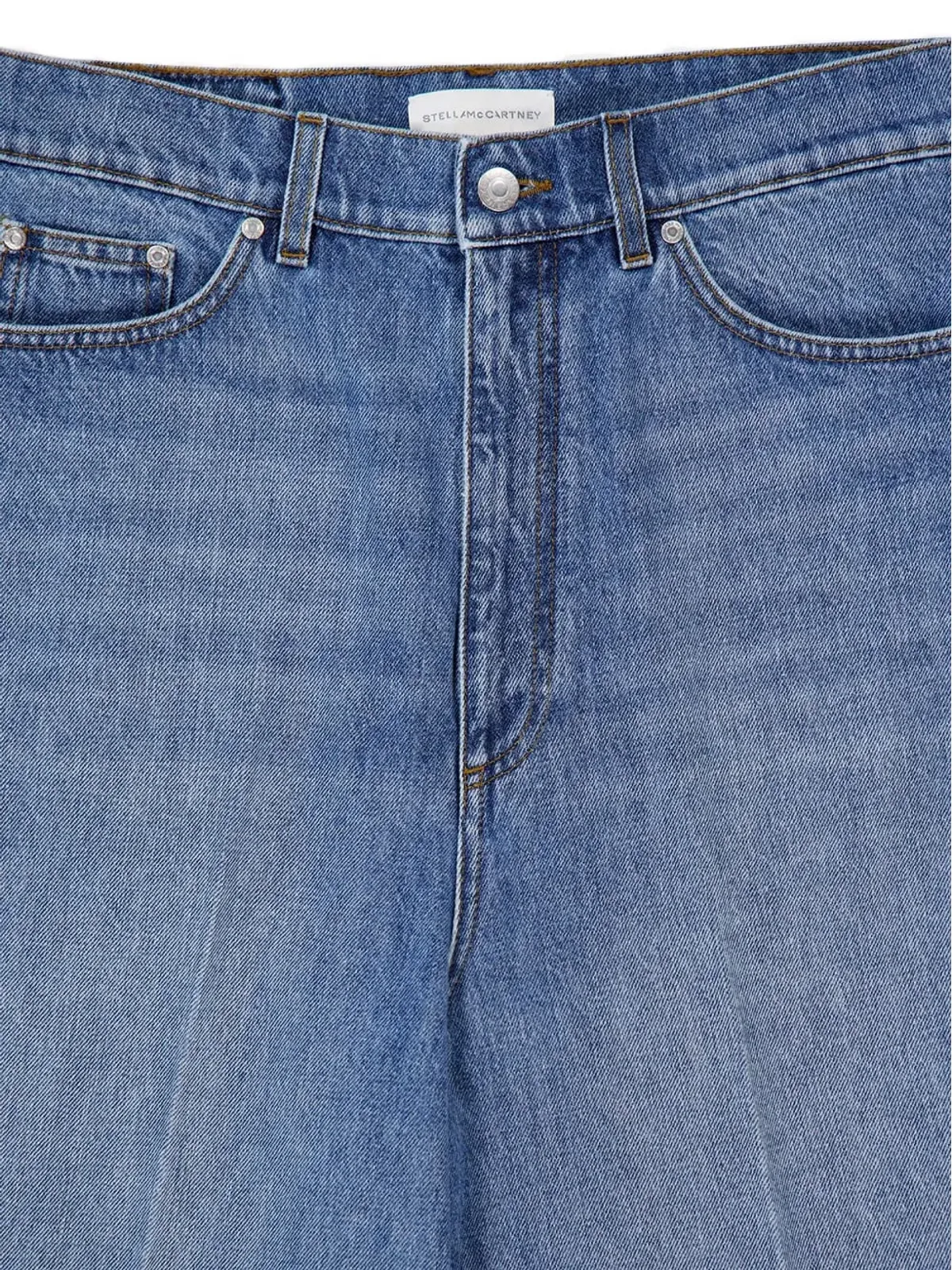 Stella McCartney ロゴパッチジーンズ - 画像3