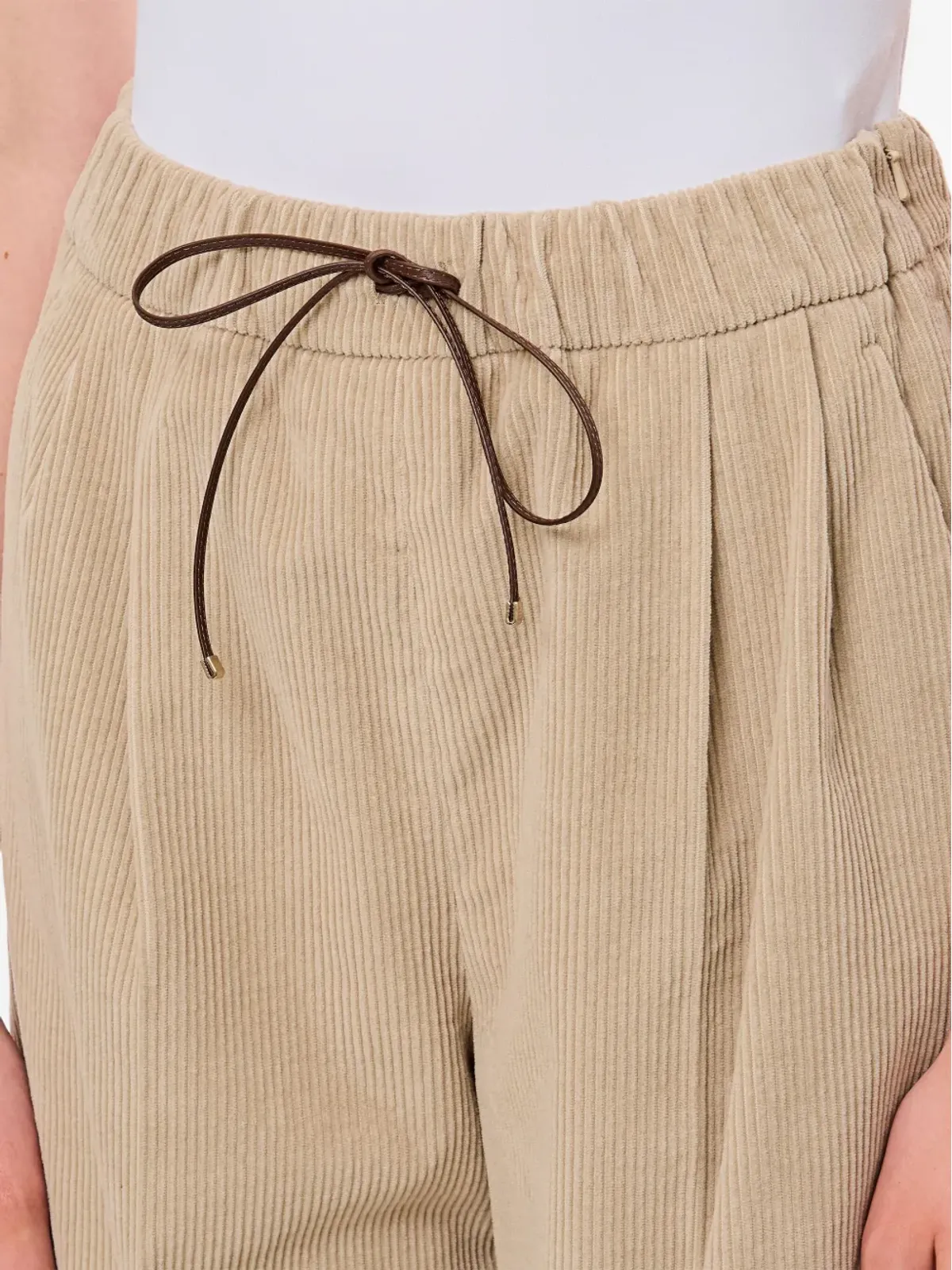 Max Mara Lerici プリーツパンツ - 画像4