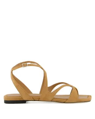 Jimmy Choo Ayla strap flat sandals - Brown - サムネイル1