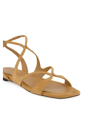 Jimmy Choo Ayla strap flat sandals - Brown - サムネイル5