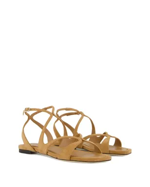 Jimmy Choo Ayla strap flat sandals - Brown - サムネイル2