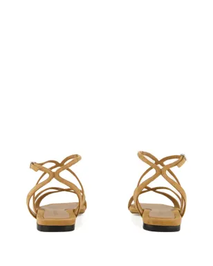 Jimmy Choo Ayla strap flat sandals - Brown - サムネイル3