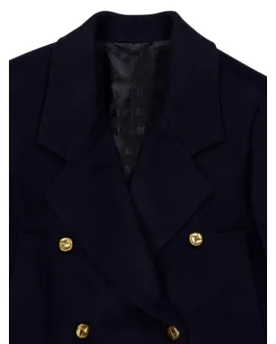 Blazé Milano Joyme ダブルブレストピーコート - Blue - サムネイル3