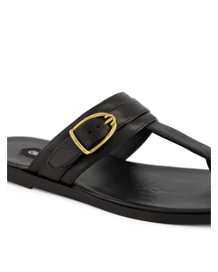 TOM FORD ブライトン バックル レザー サンダル（ブラック） - サムネイル5