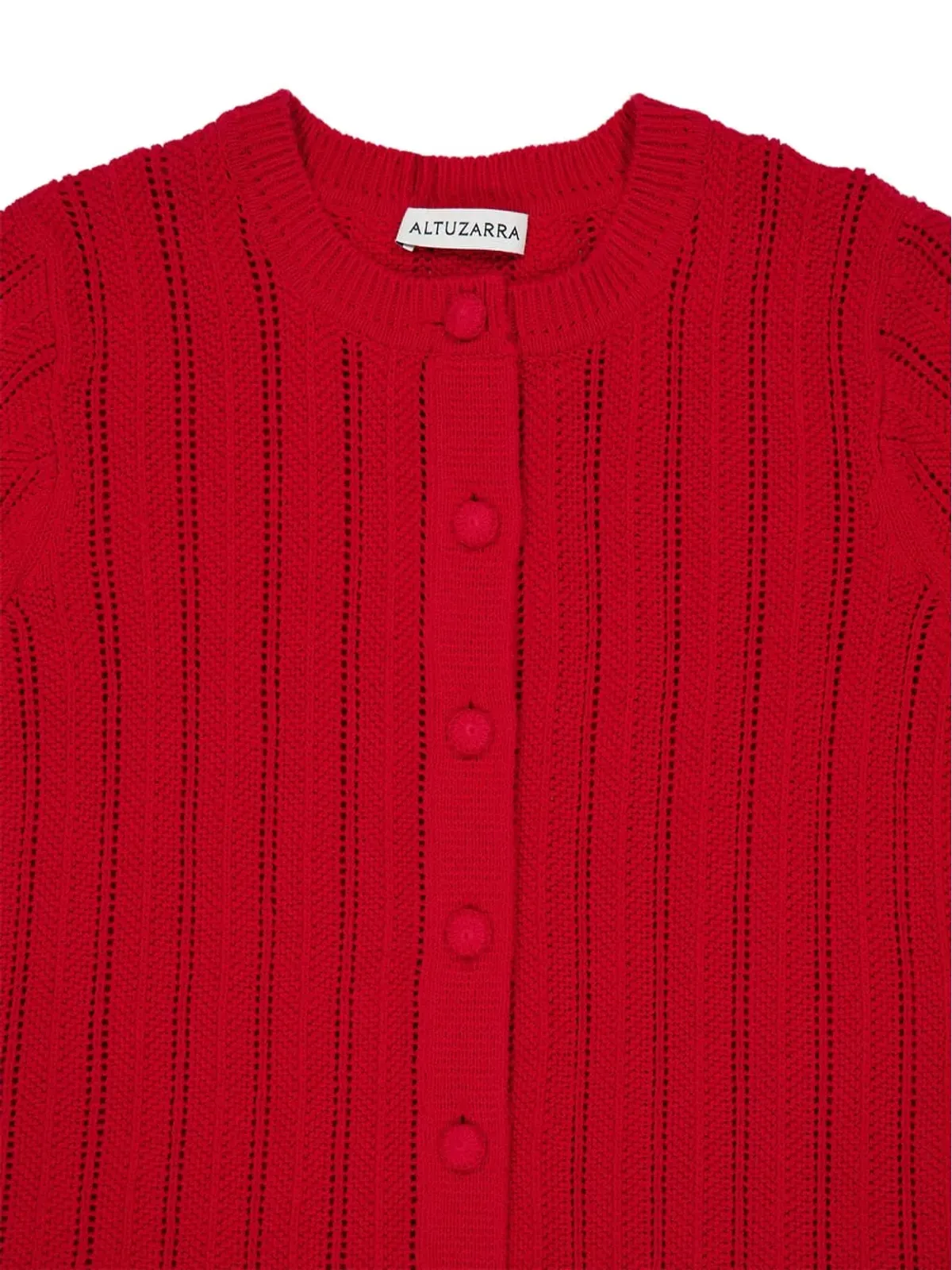 Altuzarra マリエット ボタン付きオープンニットカーディガン - 画像3