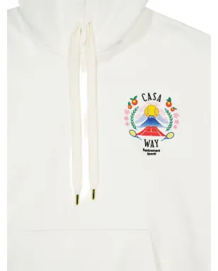 Casablanca Casa Way Mountain オーガニックコットン フーディ - サムネイル4