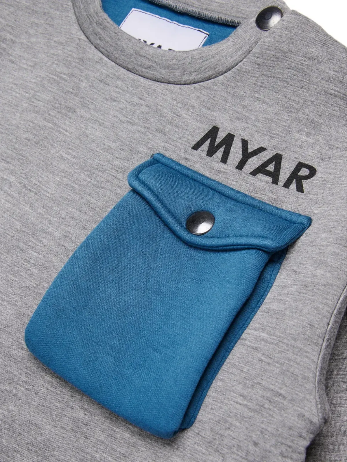 Myar パッチポケット付きスウェット - 画像4