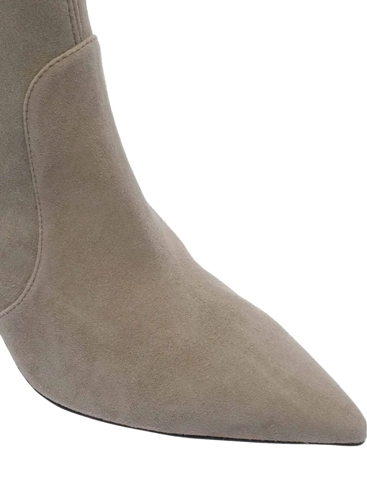Stuart Weitzman 75mmスエードヒールブーツ - 画像4