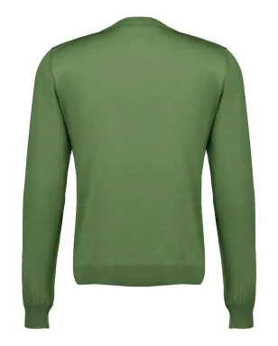 Piacenza Cashmere ウールセーター グリーン - サムネイル2